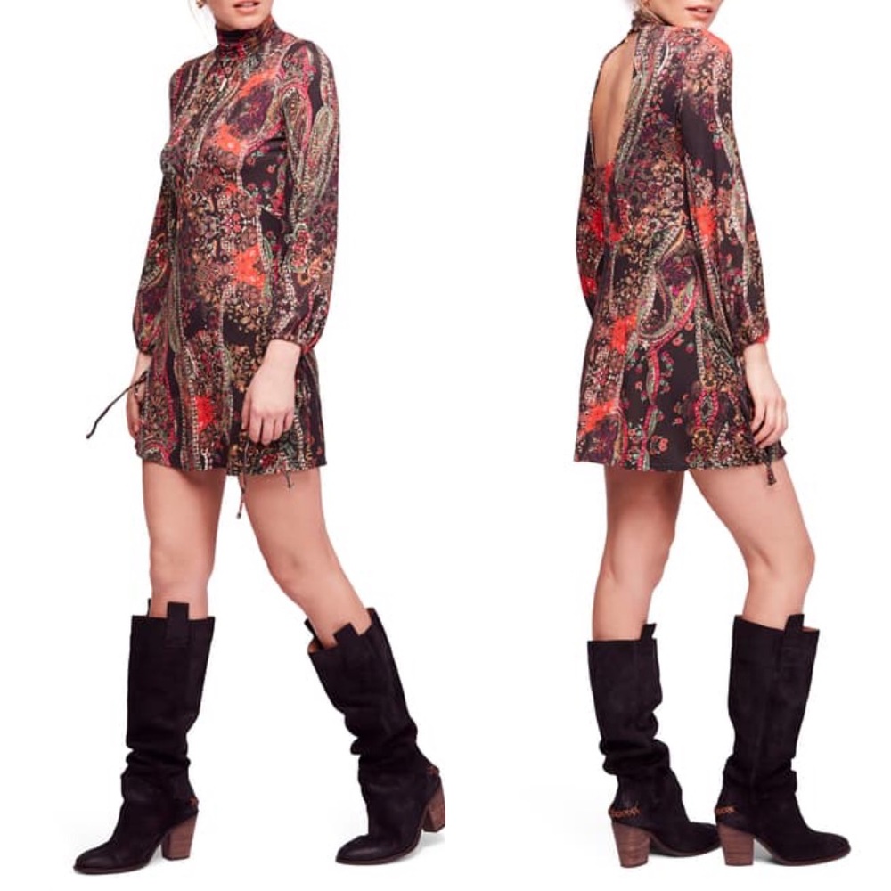 FREE PEOPLE ALL DOLLED UP MINIDRESS SIZE SMALL